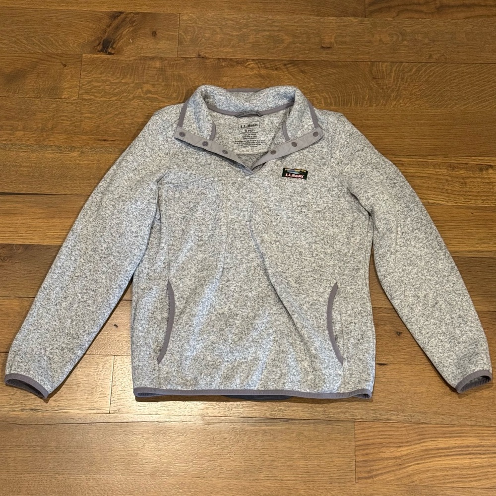 L.L. Bean Light Gray Sweater